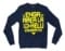 Enga Area La Pei Kelu Ennapathi Men/Unisex Long Sleeve Sweatshirt in Navy Color